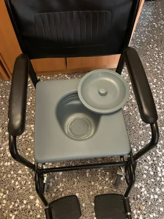 Silla de ducha para personas con discapacidad