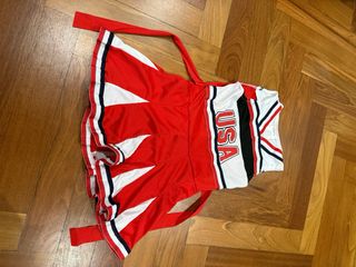 Disfraz Animadora Niña USA