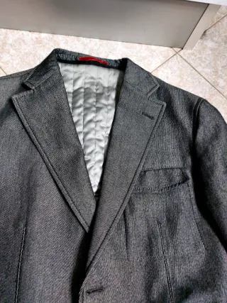 Cappotto uomo grigio tg.50 Manca l'imbottitura