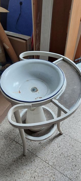 Palangana antigua para decorar