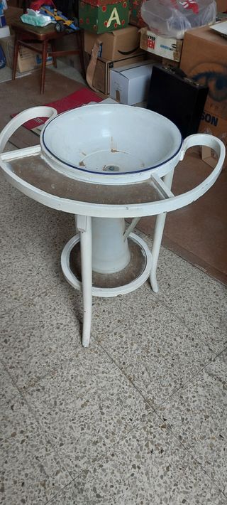 Palangana antigua para decorar