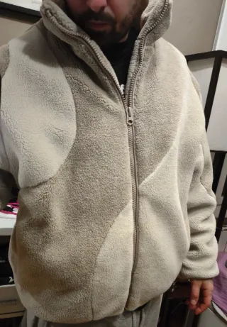 Chaqueta Zara efecto borrego talla L