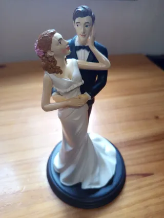 Figura tarta pareja novios