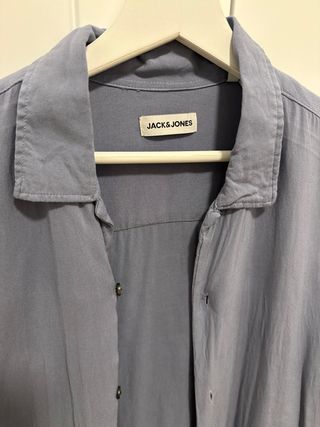 Camisa Jack & Jones azul hombre