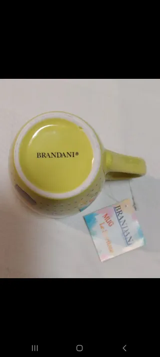 2 Tazze Mug Brandani Ceramica