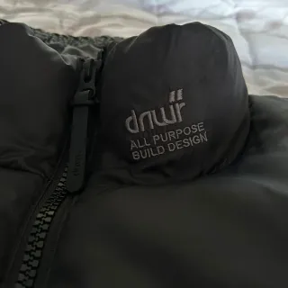 Abrigo Zara Puffer Negro Talla L