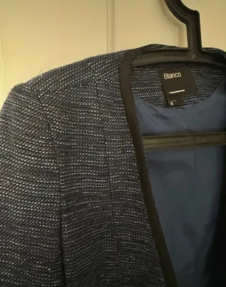 Chaqueta Blanco azul en perfecto estado