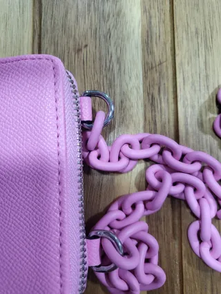 Cartera Tous Rosa con Cadena