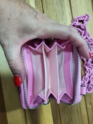 Cartera Tous Rosa con Cadena