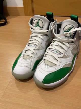 Jordan Jumpman Two Trey Verdes Talla 43