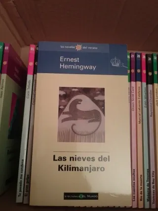 las novelas del verano de biblioteca El Mundo