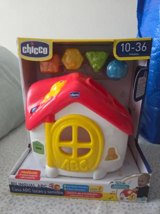 Casa ABC Chicco Luces y Sonidos Bilingüe