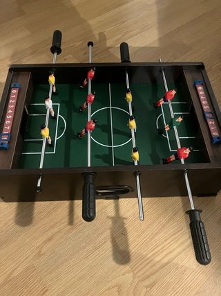 Futbolín de mesa