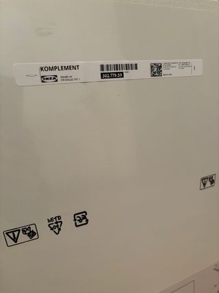 Balda IKEA KOMPLEMENT 50x58 Blanca