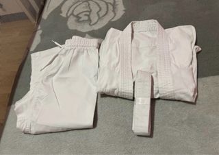 Kimono Judo Talla 6 Años Blanco