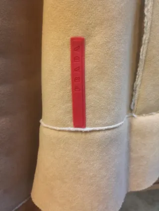 Cazadora Prada Beige y Blanca