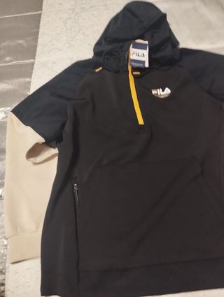 Sudadera Fila con capucha y cremallera