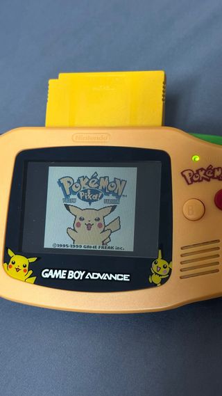 Pokemon Amarillo Yellow ORIGINAL USA Version GB