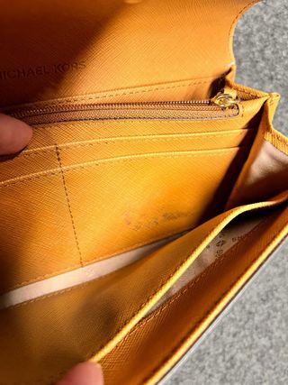 Portafoglio Michael Kors marrone monogram