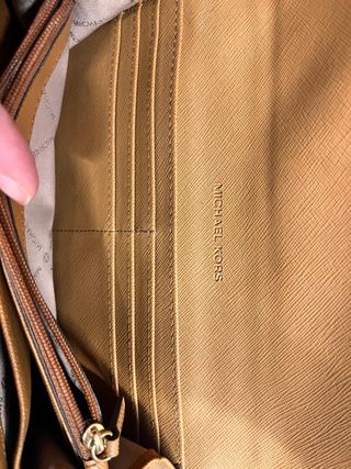 Portafoglio Michael Kors marrone monogram