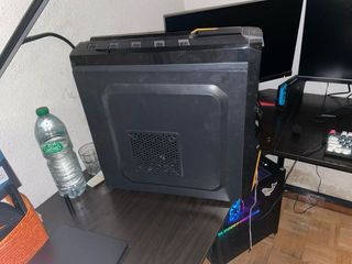 Caja PC Nox Negra y Naranja