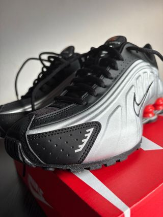 Scarpe Nike Shox Uomo Nero Argento