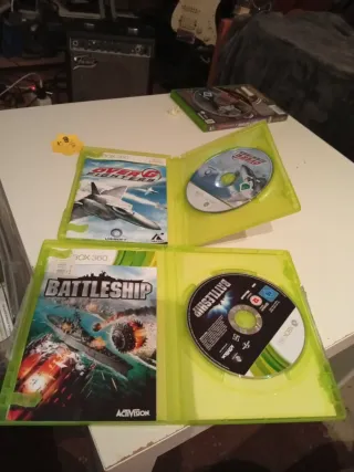 Xbox 360 Juegos: Over G Fighters y Battleship