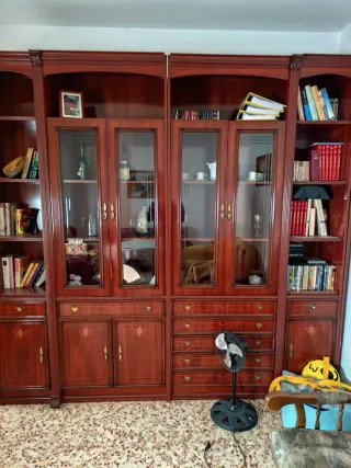 Lote de muebles, sofás, entradita,armario etc