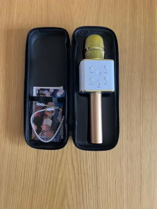 Micrófono Karaoke QUIGG 6W Bluetooth