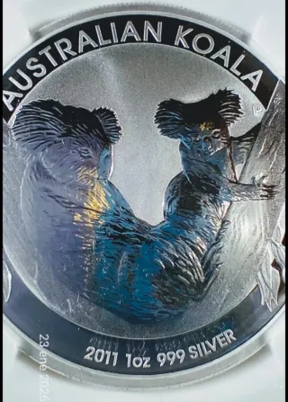 Australia Koala 2011 S$1 NGC MS69