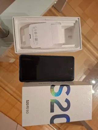 Samsung S20 FE 128GB Blu Funziona correttamente