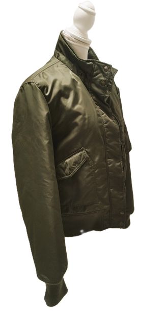 Chaqueta Bomber Verde Talla M