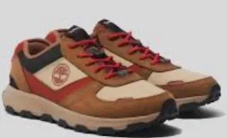 Zapatillas Timberland Marrón y Rojo