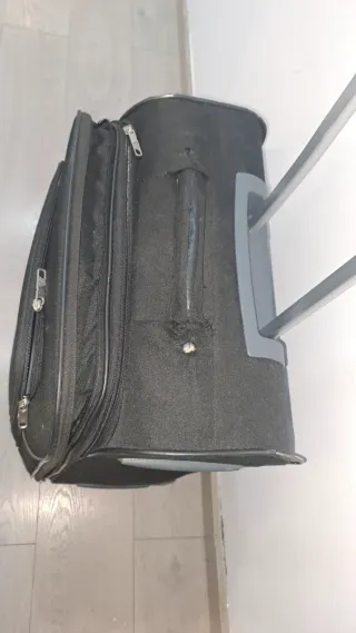 Maleta Grande Roncato Negra con Ruedas