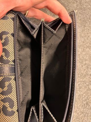 Portafoglio Coccinelle Beige