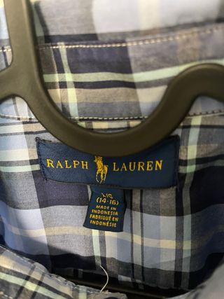 Camicia Ralph Lauren Bambino Taglia 14/16