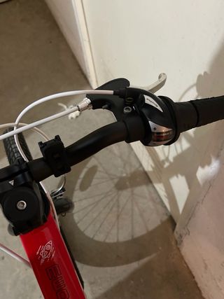 Bicicleta infantil WRC Sputnik Roja