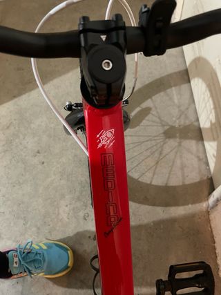 Bicicleta infantil WRC Sputnik Roja