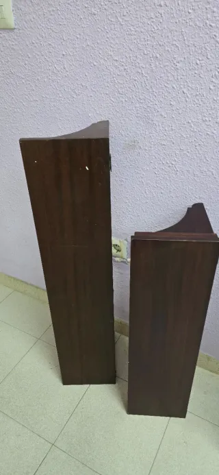 Pack de 2 estanterías de madera
