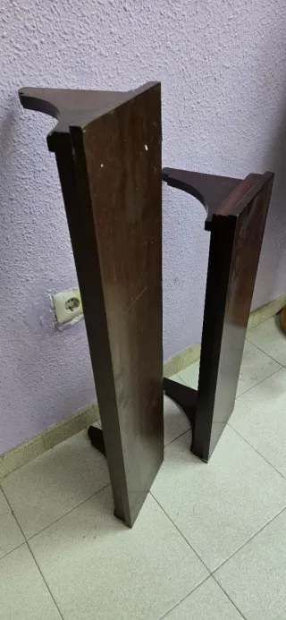 Pack de 2 estanterías de madera