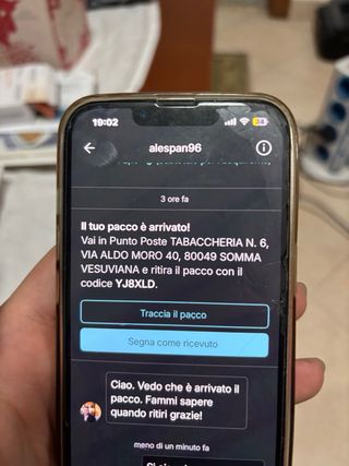 iPhone 16 Pro 128GB Argento Batteria 100%