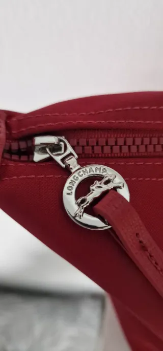 Bolso Longchamp Rojo Elegante de mano/hombro