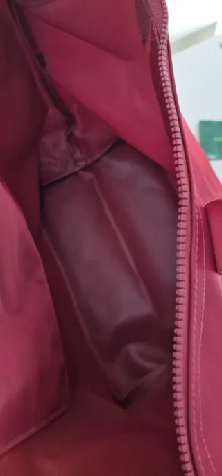 Bolso Longchamp Rojo Elegante de mano/hombro