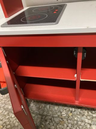 Cocina de madera para niños