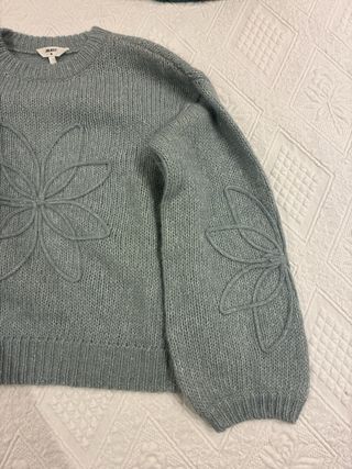 Jersey Object gris flor talla XS