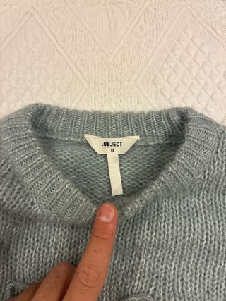 Jersey Object gris flor talla XS