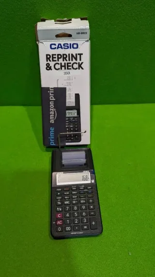 Calculadora casio impresora pantalla lc papel 58mm