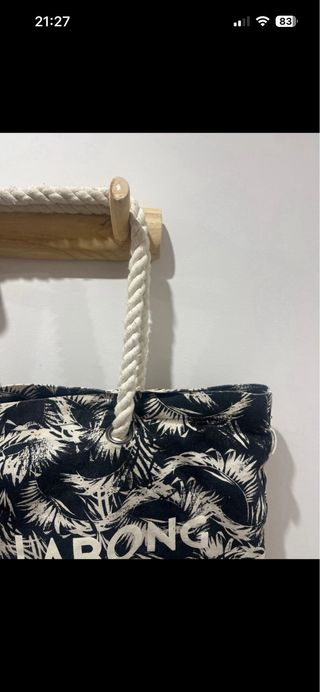 Bolso de playa Billabong estampado