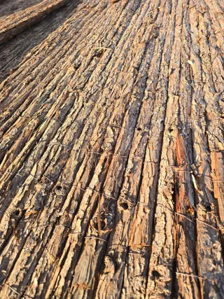 Brezo corteza pino natural