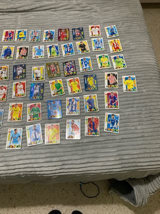 Lote Cartas Fútbol 2017-2018